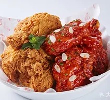 Half-and-Half Fried Chicken