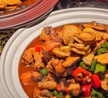 Pickled Vegetable Crisp Bamboo Shoot Abalone Chicken