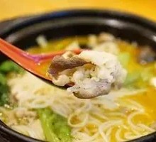 Medicinal Pig's Trotter and Chicken Noodle Soup