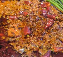 Traditional Red Soup Hot Pot