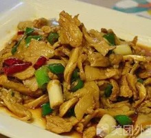 Stir-Fried Mushroom with Meat