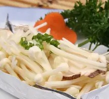 Aluminum-Wrapped Enoki Mushrooms