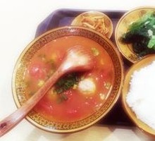Tomato Meatball Rice Bowl