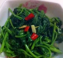 Salted Sweet Potato Leaves