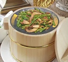 Spicy Pepper Pork Bucket Rice