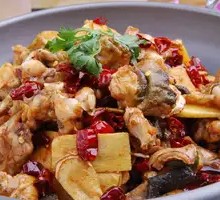 Spicy Frog in Dry Pot