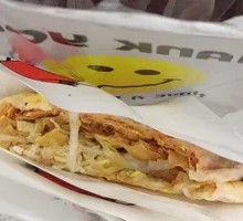 Cheese Pork Cutlet Pancake