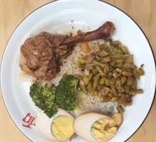 Braised Chicken Leg Rice