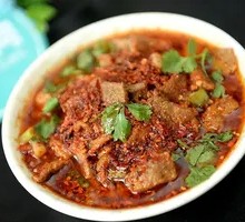 Spicy Pork in Boiling Sauce Rice Bowl