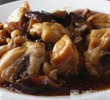 Sliced Chicken with Mushrooms Rice Bowl