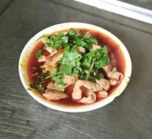 Spicy Intestines in Bowl