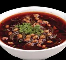 Spicy Sour Rice Noodles with Chili Oil