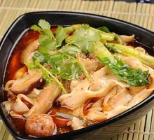 Fatty Intestine Knife-Sliced Noodles