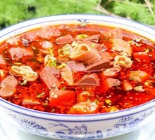 Fatty Intestine with Blood Curd