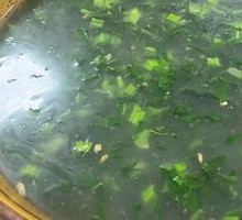 Vegetable Rice and Soybean Soup