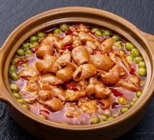 High Mountain Green Bean and Pig Intestine Stew