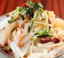 Spicy Mixed Cold Noodles and Cold Skin