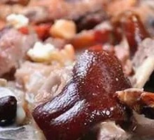 Lotus Root Stewed with Preserved Pork Shank