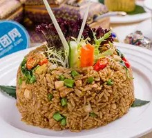 Herb Meat Fried Rice