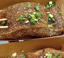 Grilled Sweet Potato Skin Skewers