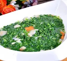 Vegetable Rice and Soybean Soup