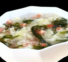Seaweed and Egg Soup
