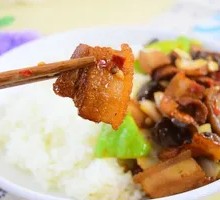 Spicy Chopped Chili Pork Rice Bowl
