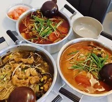 Vegetarian Noodle Soup with Bone Broth