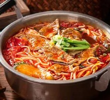 Sichuan-style Pickled Pepper Pork Liver Rice Noodles