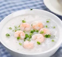 Shrimp and Fish Fillet Porridge