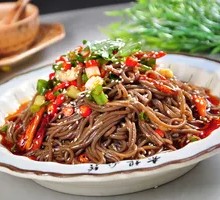 Delicious fern root noodles