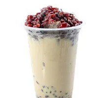 Red Bean Milk Tea