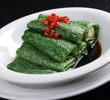 Braised Green Pepper with Tiger Stripes