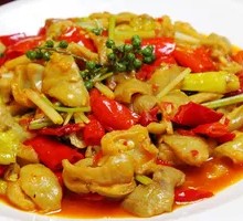 Spicy Intestines in Bowl