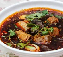 Pork Rib Sour Spicy Noodles