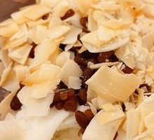 Coconut Milk and Coconut Flakes Tangyuan