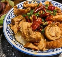 Braised Pork Intestines