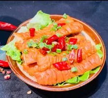 Braised Pork Intestine Head