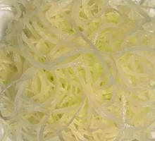 Seven-Second Potato Shreds