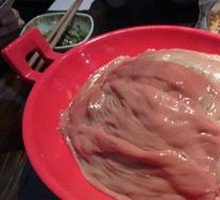 Sliced Pork Kidney with Big Knife