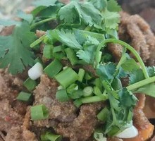 Steamed Lamb in Bamboo Basket