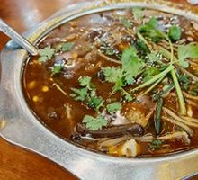 Spicy and Sour Blood Sausage Soup