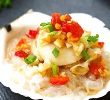 Grilled Scallop with Vermicelli