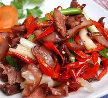 Stir-fried Pig's Face Meat
