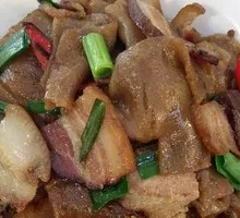 Stir-fried Sweet Potato Noodles with Preserved Pork
