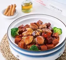 特色鲍鱼红烧肉