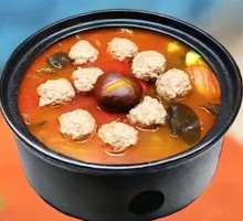 Tomato Meatball Pot