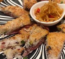 Pan-fried Duck with Sticky Rice