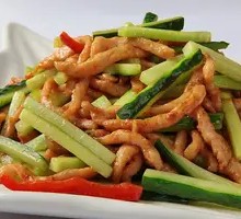 Cucumber Shredded Pork