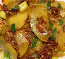 Spicy Chopped Chili Potato Slices